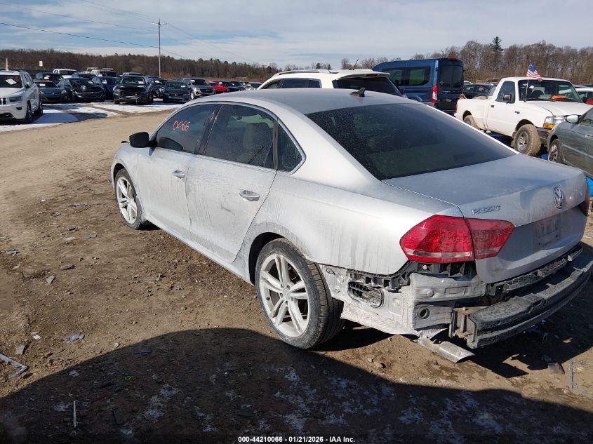 2015 Volkswagen Passat 2.0L Tdi Se