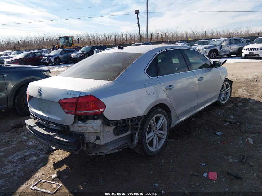 2015 Volkswagen Passat 2.0L Tdi Se