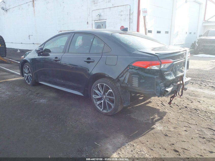 Vin: 5yfs4mce6np130910, lot: 44706128, toyota corolla se 20223