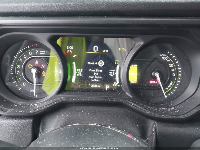 2024 JEEP WRANGLER 4XE 2.0L I-4 DI, DOHC, T(VIN: 1C4RJXN64RW211237