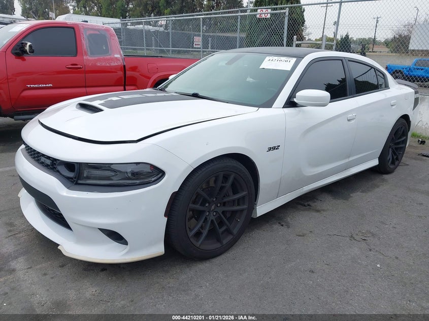 Vin: 2c3cdxgj0mh503963, lot: 44706221, dodge charger scat pack rwd 20212