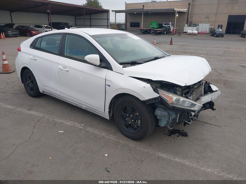 HYUNDAI IONIQ HYBRID BLUE 2017