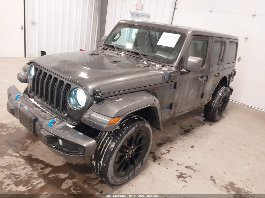 VIN 1C4JJXP60MW643164 2021 JEEP WRANGLER 4XE UNLIMITED HIGH ALTITUDE 4X4