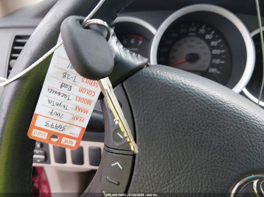 2007 Toyota Tacoma Prerunner V6 VIN: 5TEKU72N87Z379791 Lot: 44210403