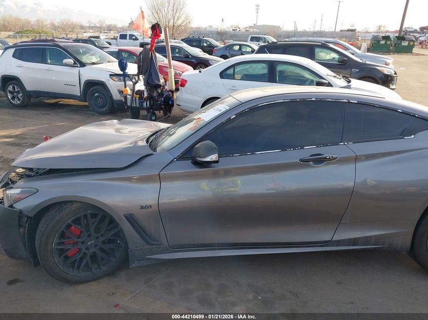 2017 Infiniti Q60 3.0T Premium VIN: JN1EV7EL7HM550516 Lot: 44210499