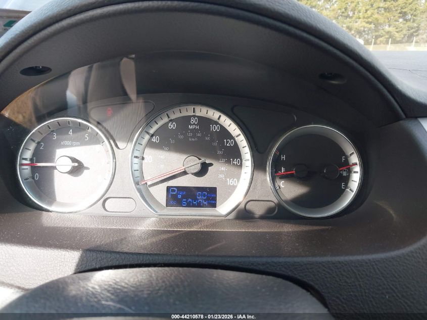 2010 Hyundai Sonata Gls VIN: 5NPET4AC9AH646526 Lot: 44210578