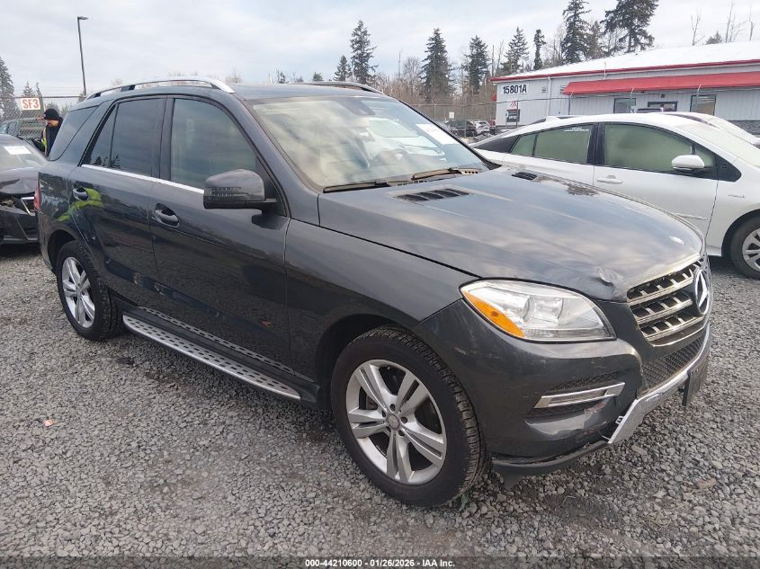 2014 Mercedes-Benz Ml 350 4Matic