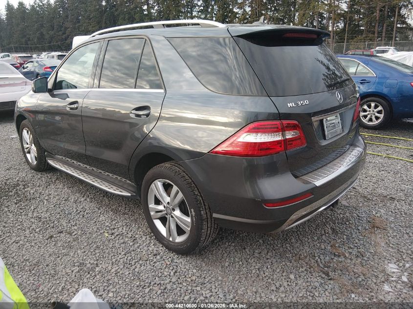 2014 Mercedes-Benz Ml 350 4Matic