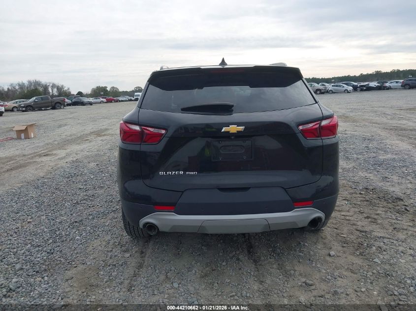 2020 Chevrolet Blazer Awd 3Lt VIN: 3GNKBJRS3LS594231 Lot: 44210662