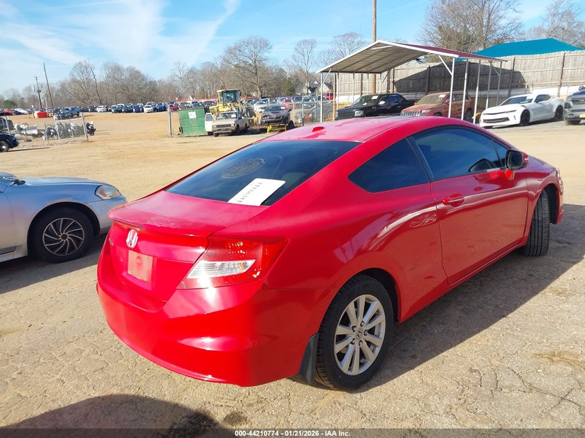 2012 Honda Civic 1.8 Ex Unknown Lot 111044210774 Vin 2HGFG3B8XCH534960