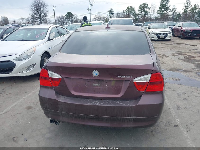 2006 BMW 325I VIN: WBAVB13586PT17230 Lot: 44210839
