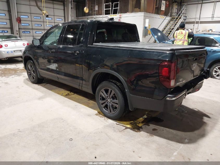 2020 Honda Ridgeline Awd Sport