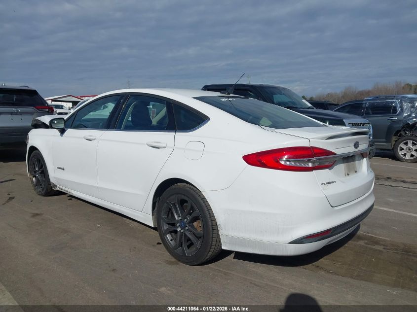 2018 Ford Fusion Hybrid Se