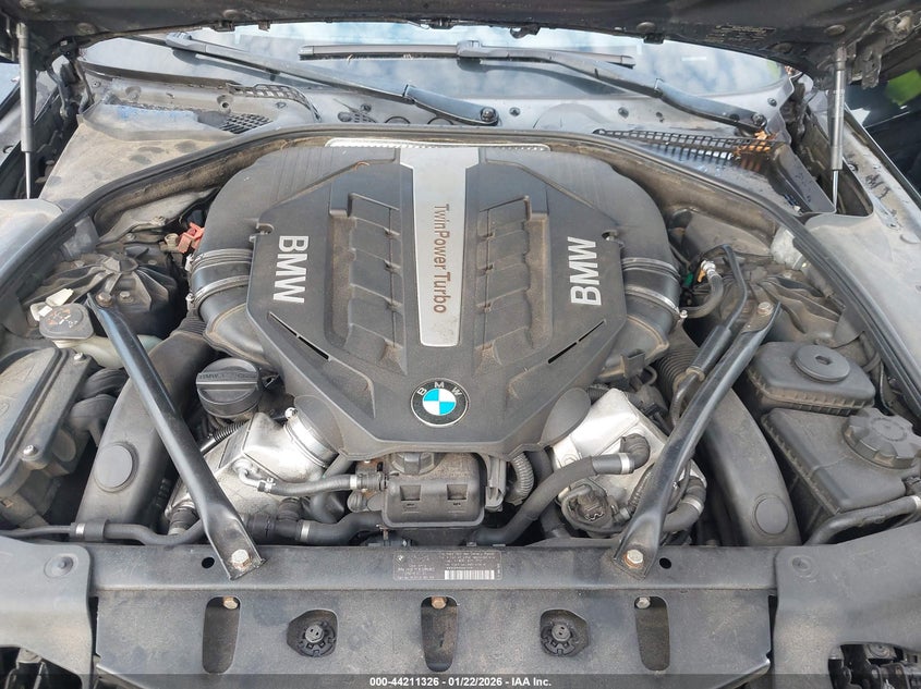 2012 BMW 650I xDrive VIN: WBALZ5C59CDW99792 Lot: 44211326