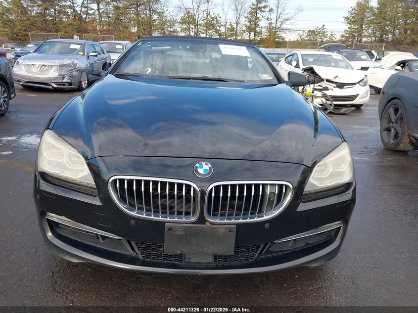 2012 BMW 650I xDrive VIN: WBALZ5C59CDW99792 Lot: 44211326