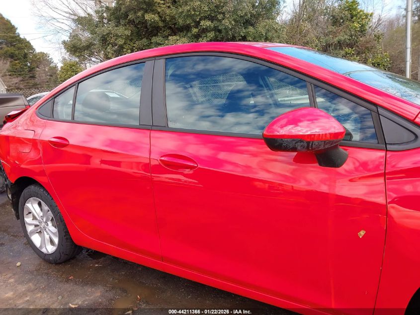 2019 Chevrolet Cruze Ls VIN: 1G1BC5SM0K7111549 Lot: 44211366