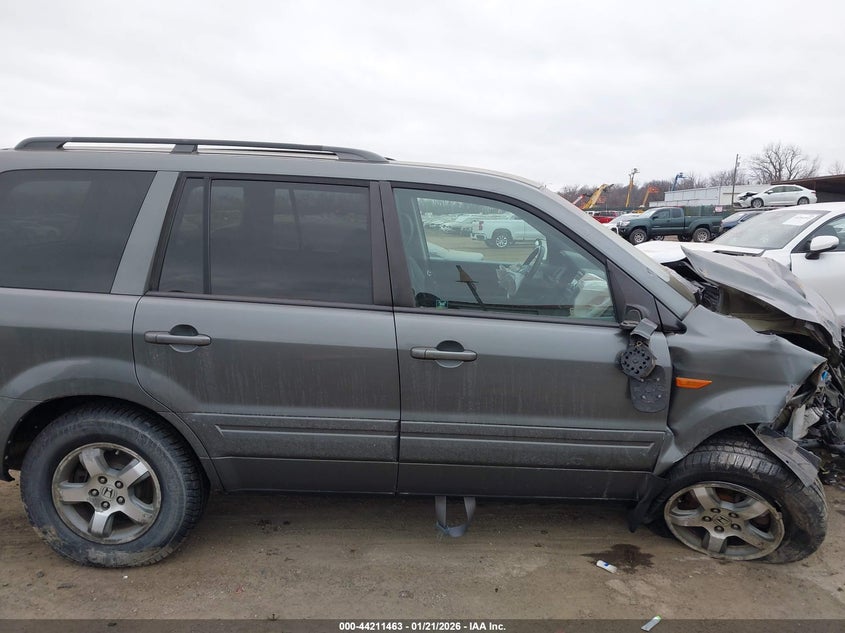 2007 Honda Pilot Ex VIN: 5FNYF18467B027200 Lot: 44211463