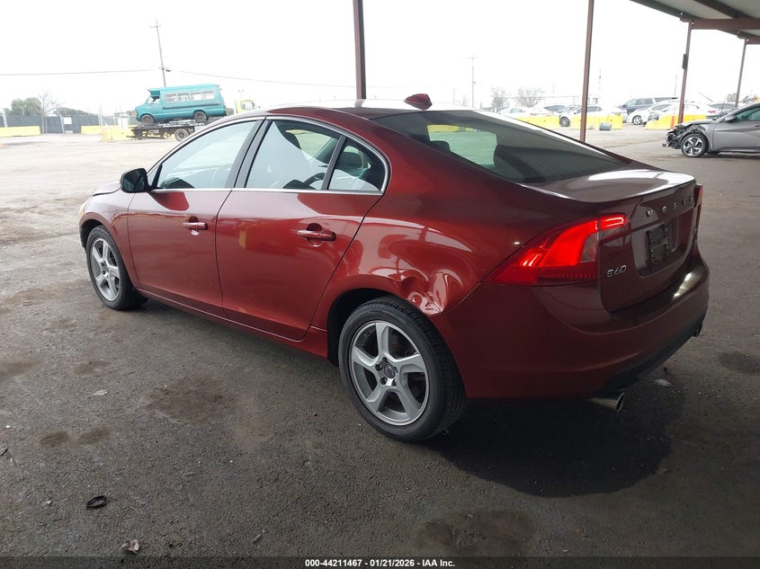 Vin: yv1612fs4d1219467, lot: 44707487, volvo s60 t5 20133