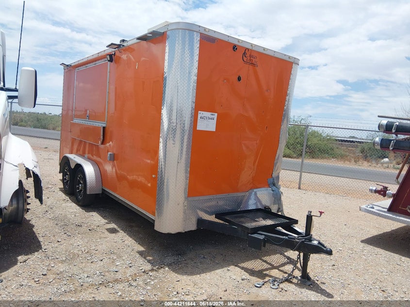 2021 Cargo Craft 16' Bumper Pull Trailer