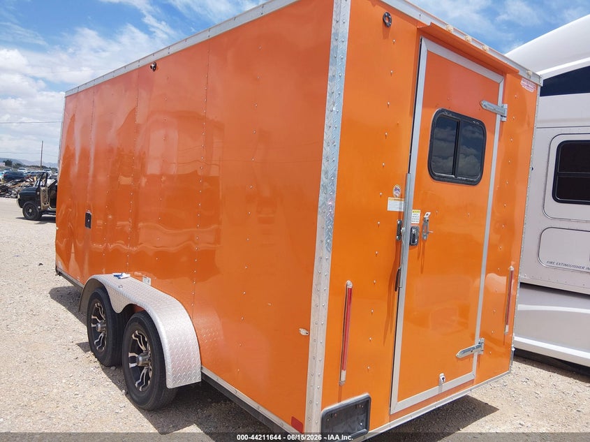 2021 CARGO CRAFT 16' BUMPER PULL TRAILER auction photo 3