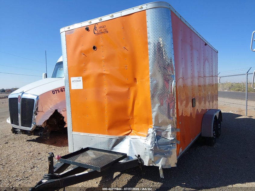 2021 CARGO CRAFT 16' BUMPER PULL TRAILER auction photo 6