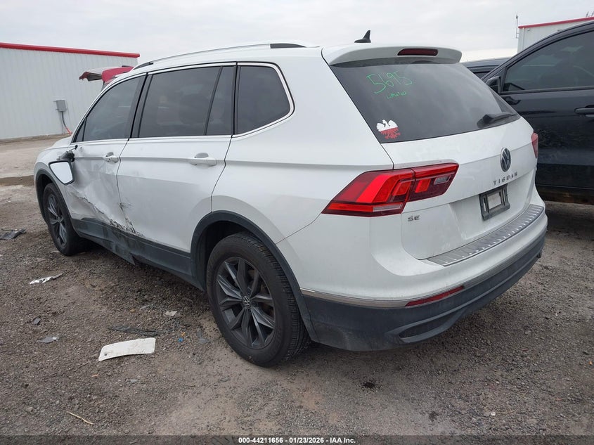VIN 3VV2B7AX8NM138155 2022 VOLKSWAGEN TIGUAN 2.0T SE