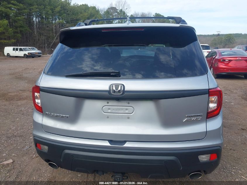 2019 Honda Passport Touring VIN: 5FNYF8H94KB004348 Lot: 44211665