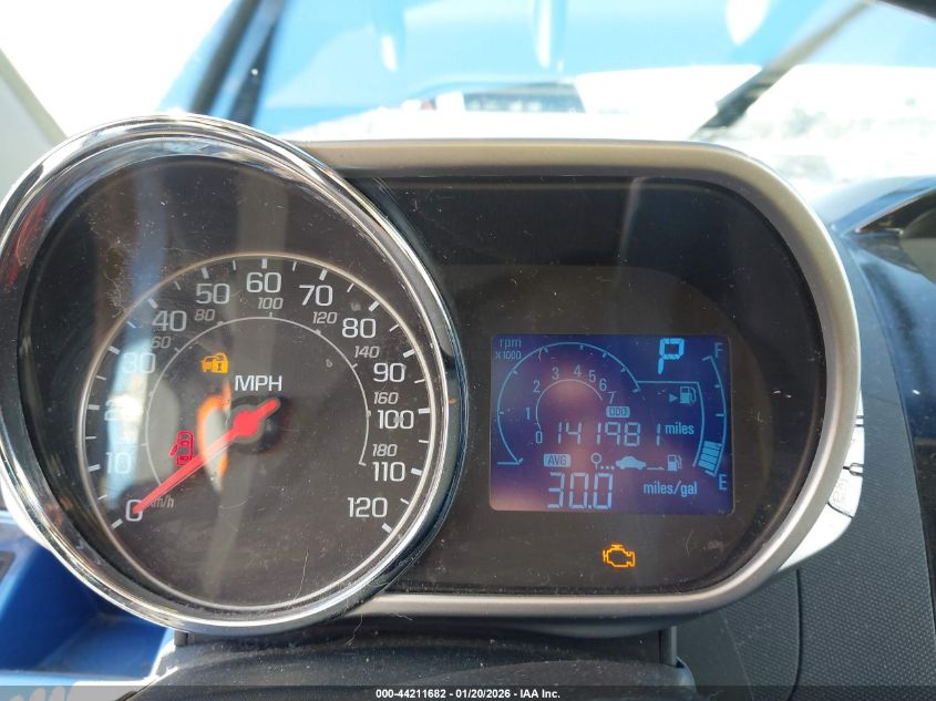 2013 Chevrolet Spark 1Lt Auto VIN: KL8CD6S92DC612570 Lot: 44211682