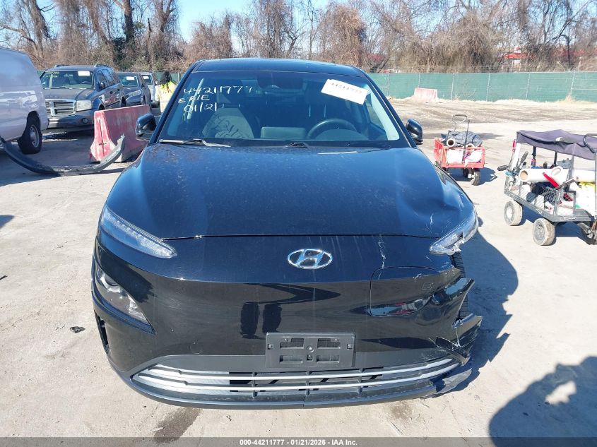 2023 Hyundai Kona Electric Sel VIN: KM8K33AG0PU183024 Lot: 44211777