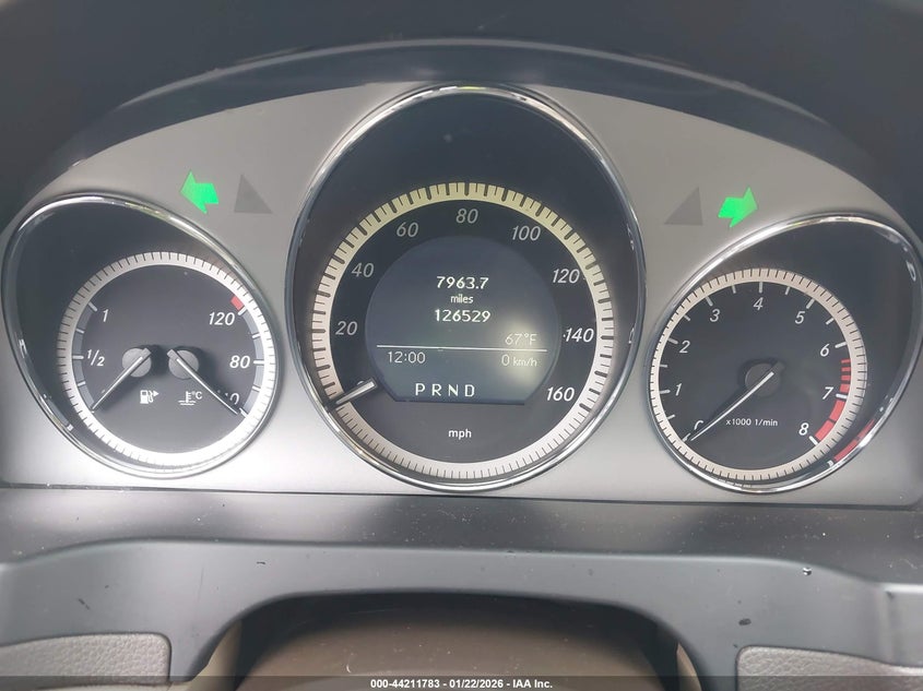 2011 Mercedes-Benz C 300 Sport VIN: WDDGF5EB0BR160761 Lot: 44211783