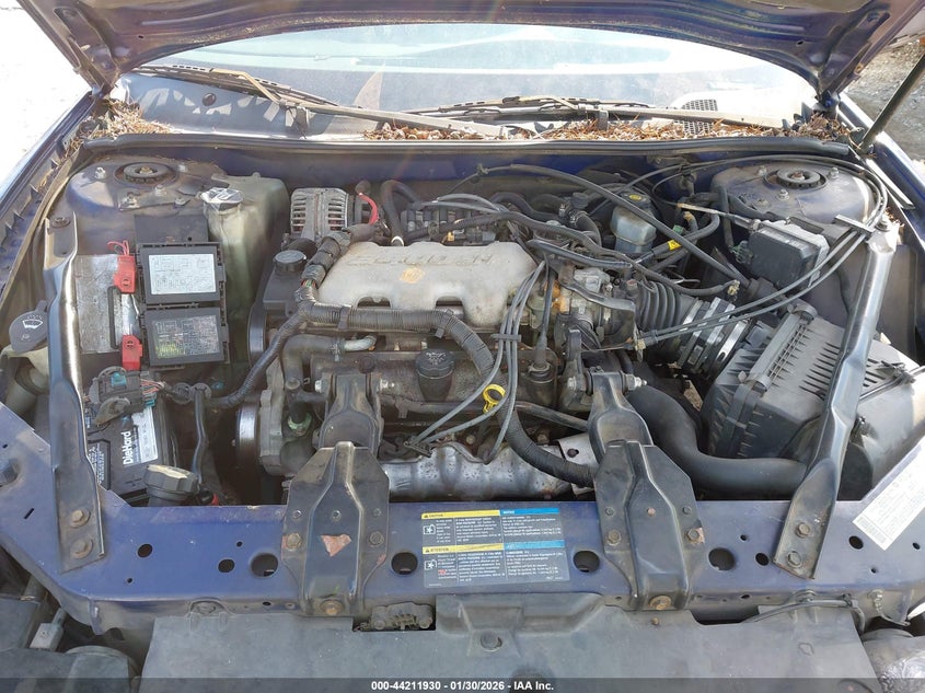 2005 Chevrolet Monte Carlo Ls VIN: 2G1WW12E959153165 Lot: 44211930