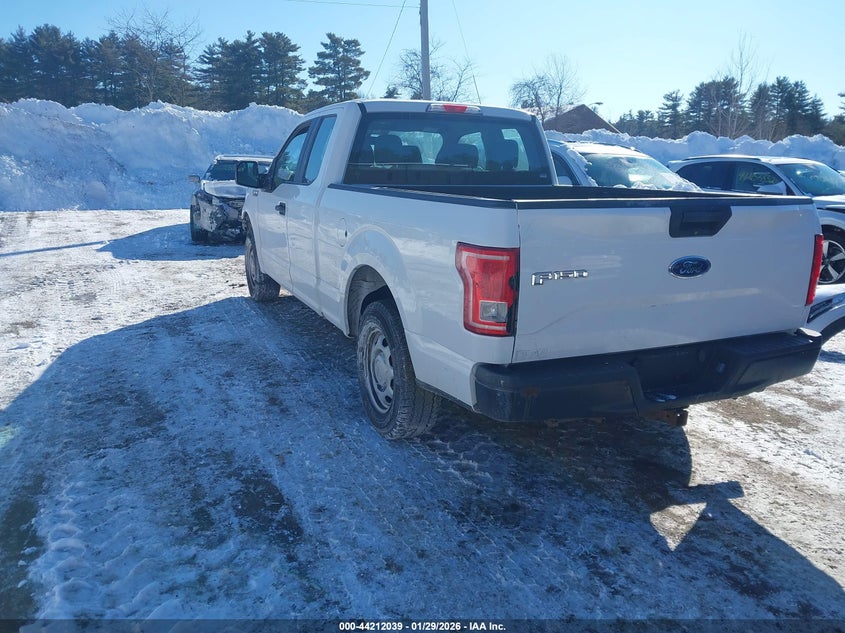 VIN 1FTEX1C80HFC21700 2017 FORD F-150 XL