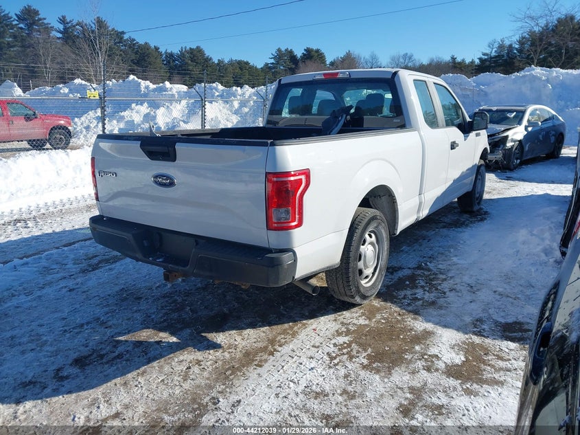VIN 1FTEX1C80HFC21700 2017 FORD F-150 XL