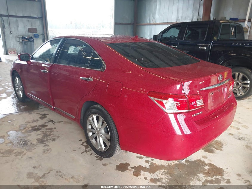 2010 LEXUS ES SEDAN 3.5L V-6 DOHC, VVT, 272HP