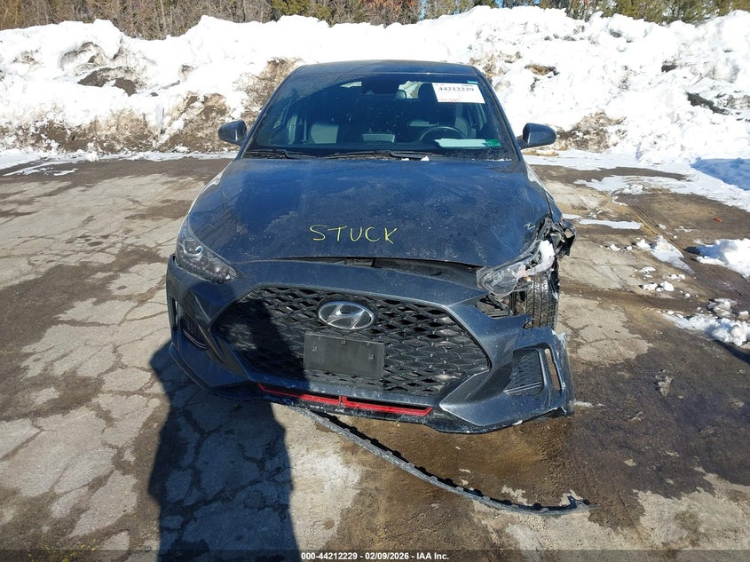 2020 Hyundai Veloster Turbo R-Spec VIN: KMHTH6AB9LU021091 Lot: 44212229
