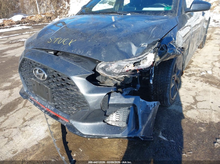 2020 Hyundai Veloster Turbo R-Spec VIN: KMHTH6AB9LU021091 Lot: 44212229