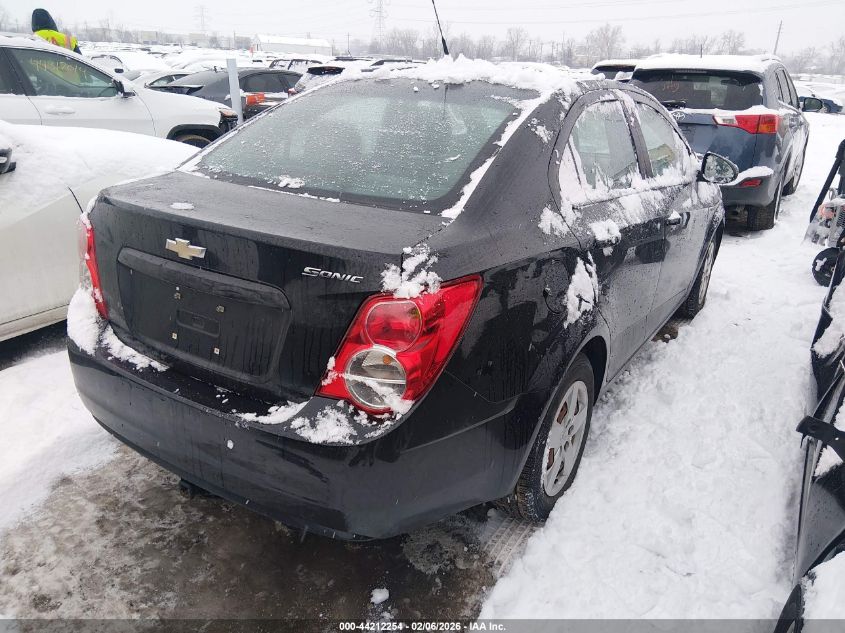 2013 Chevrolet Sonic Ls Auto