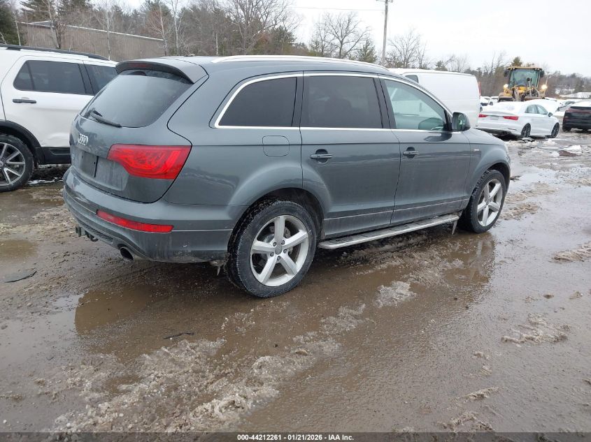 2013 Audi Q7 3.0T S Line Prestige