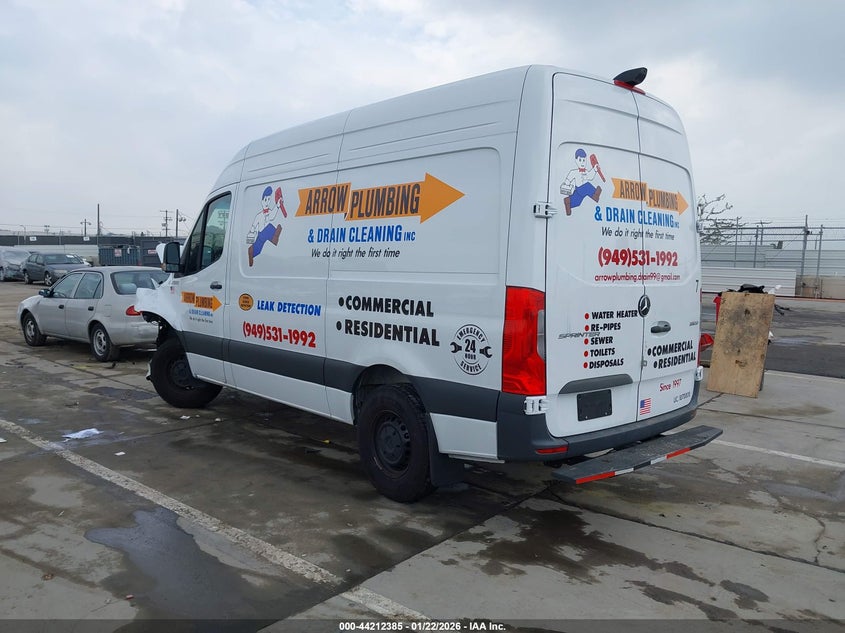 2025 Mercedes-Benz Sprinter 2500 Standard Roof 4-Cyl Diesel Ho
