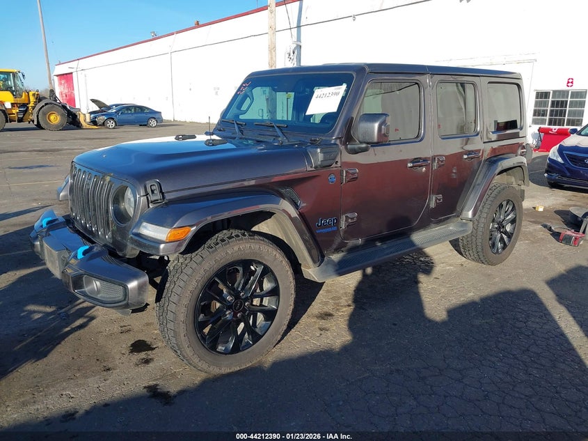 2021 Jeep Wrangler 4Xe Unlimited High Altitude 4X4
