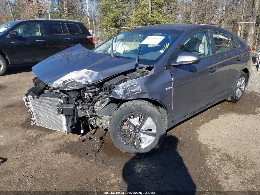 2018 Hyundai Ioniq Hybrid Blue