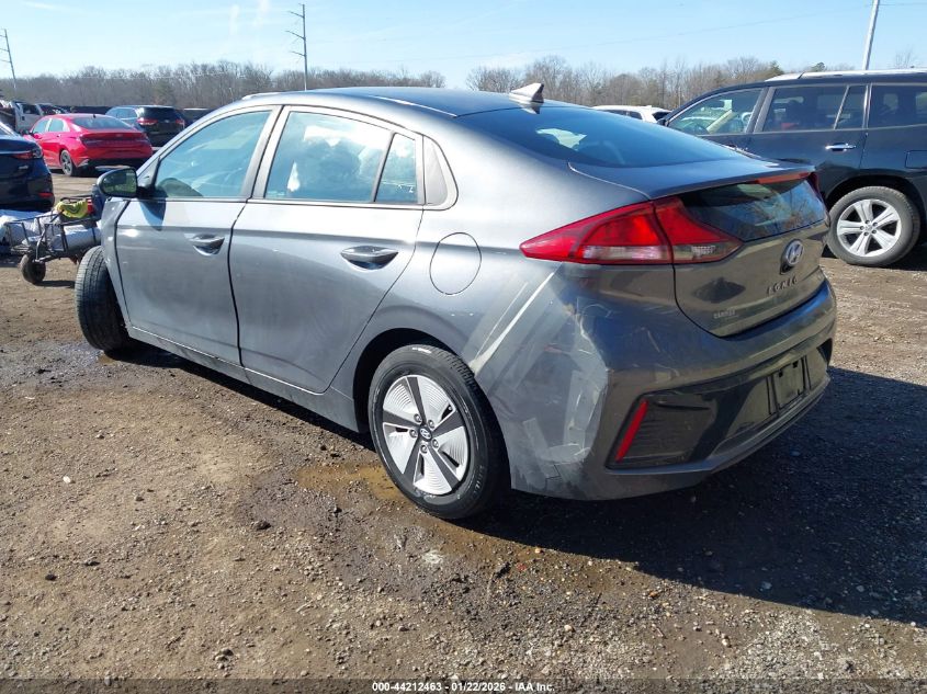 2018 Hyundai Ioniq Hybrid Blue