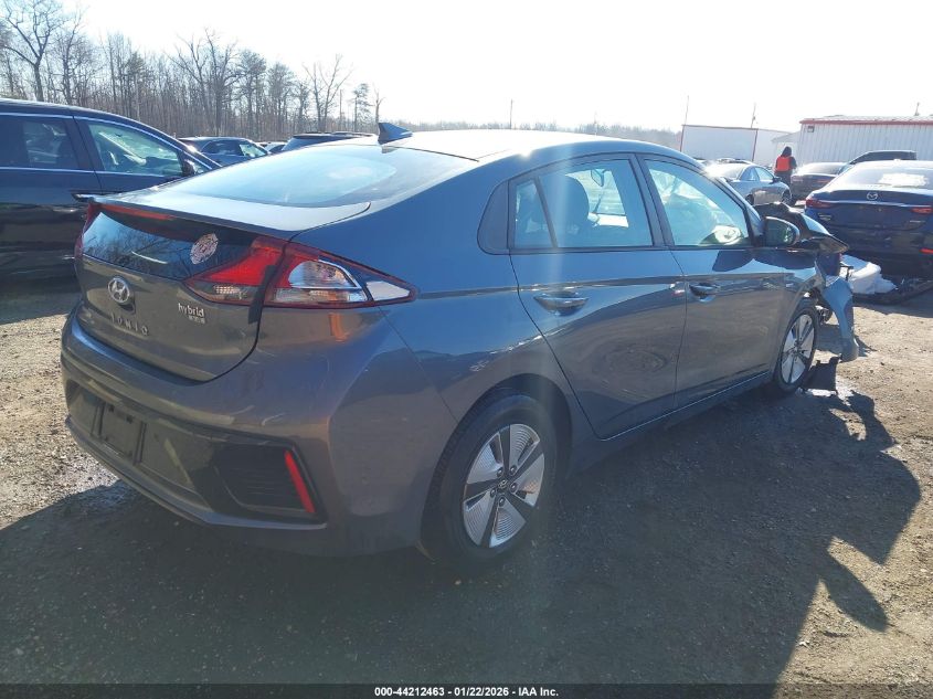 2018 Hyundai Ioniq Hybrid Blue