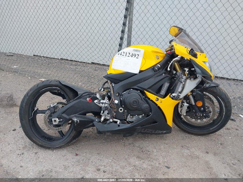 2012 Suzuki Gsx750 VIN: JS1GR7MA2C2101060 Lot: 44212492