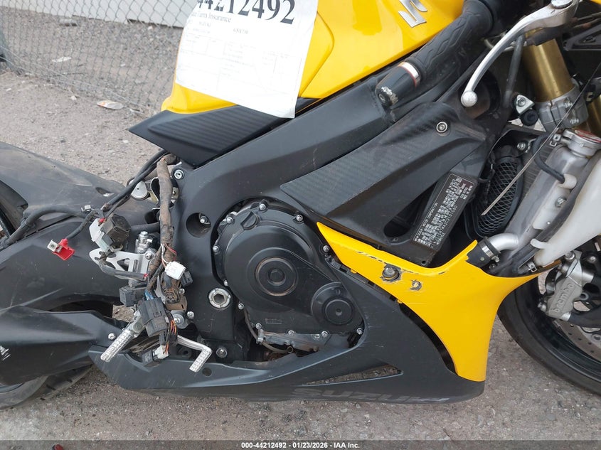 2012 Suzuki Gsx750 VIN: JS1GR7MA2C2101060 Lot: 44212492