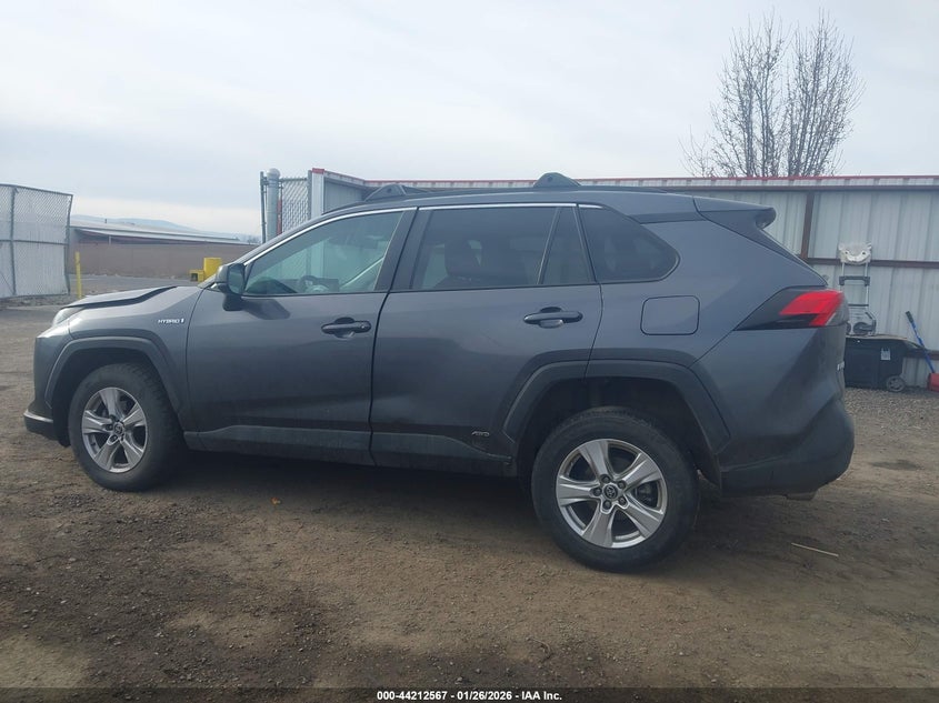 VIN 4T3LWRFVXMU041255 2021 TOYOTA RAV4 HYBRID LE