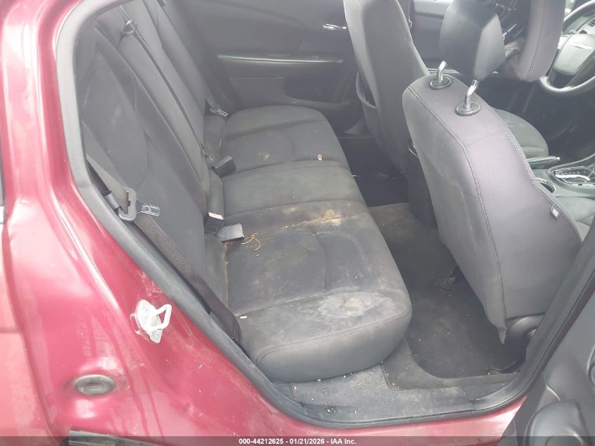 2013 Chrysler 200 Lx VIN: 1C3CCBAB8DN761257 Lot: 44212625