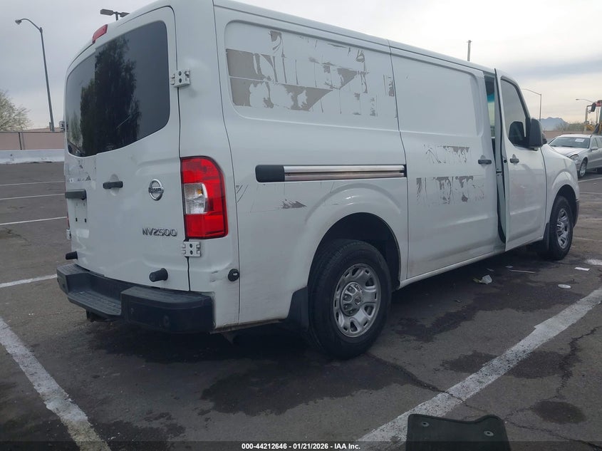 2017 Nissan Nv Cargo Nv2500 Hd Sv V6