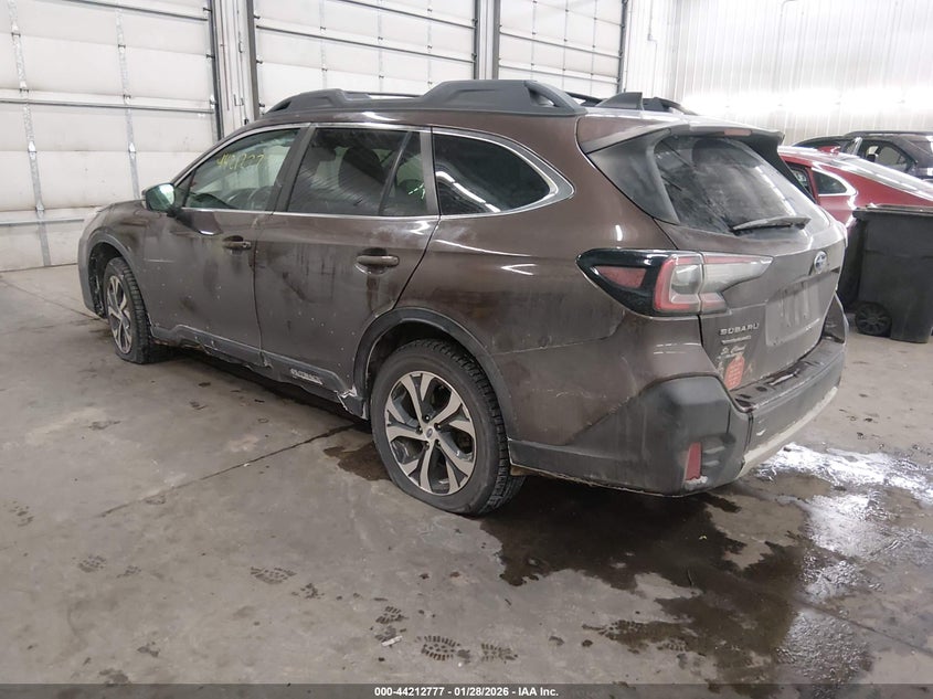 Vin: 4s4btanc0n3233290, lot: 44708797, subaru outback limited 20223