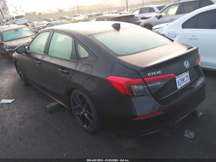 2022 Honda Civic Sport